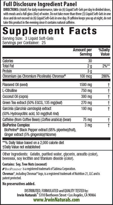 Dual-Action Fat Burner RED